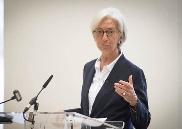 International Monetary Fund (IMF) managing director Christine Lagarde. Photo credit: Stefan Rousseau/PA Wire