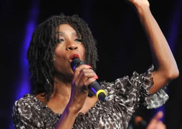 Heather Small is the star attraction on the final day of the festival