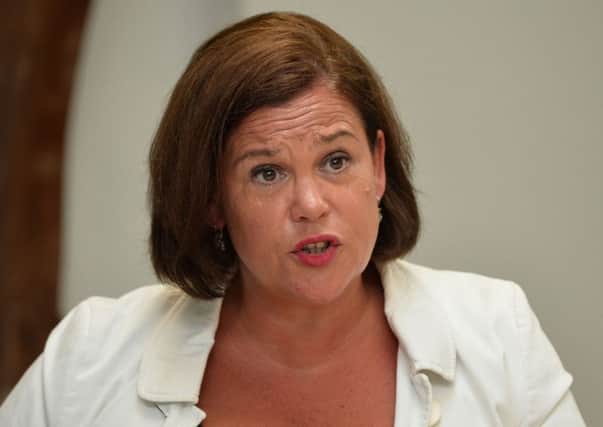 Pacemaker Press 25/6/2018 
Sinn Fein Leader Mary Lou McDonald.
Pic Colm Lenaghan/Pacemaker