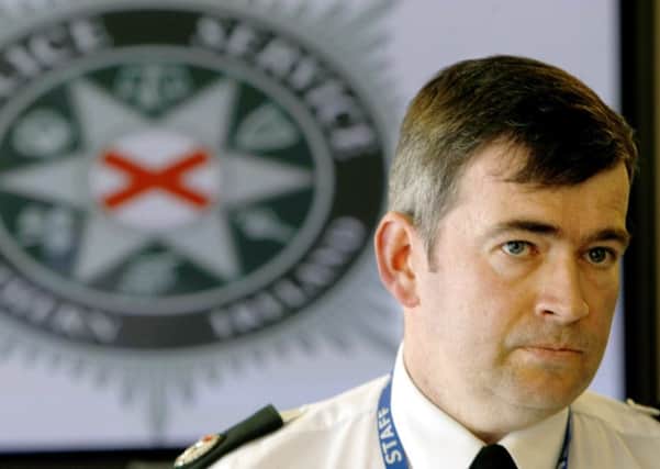 PSNI Deputy Cheif Constable and coming Garda Chief Commissioner Drew Harris, whose father was murdered by the IRA