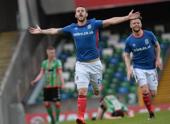 Kurtis Byrne has left Linfield to join TNS. Photo Colm Lenaghan/Pacemaker Press
