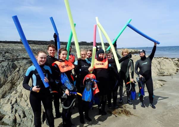 YFCU members prepared to take part in the Snorkel Safar