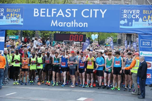 Belfast City Marathon will be held on a Sunday and on a new route in 2019.  Photo by Kelvin Boyes / Press Eye