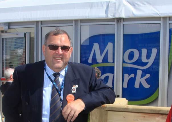 David Mark, pictured at the Balmoral Show in 2015, and his wife claimed Â£9,236 in a 16-month period