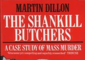 The front cover of Martin Dillon's book The Shankill Butchers