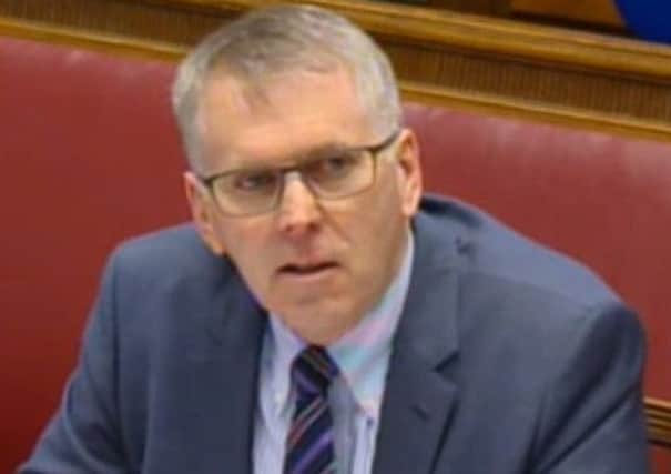NICS head David Sterling giving evidence to the RHI inquiry