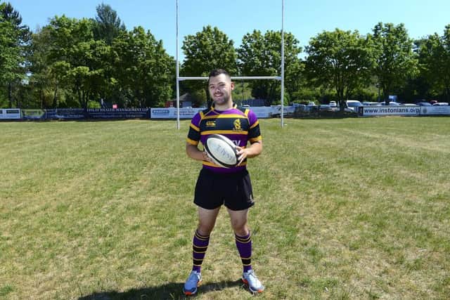 Curtis Barrett at Instonians' home ground at Shaw's Bridge in Belfast, where he is hoping to return to action in the not too distant future. Picture by Arthur Allison