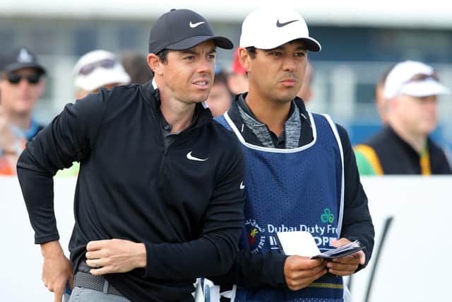 Rory McIlroy and his caddy Harry Diamond