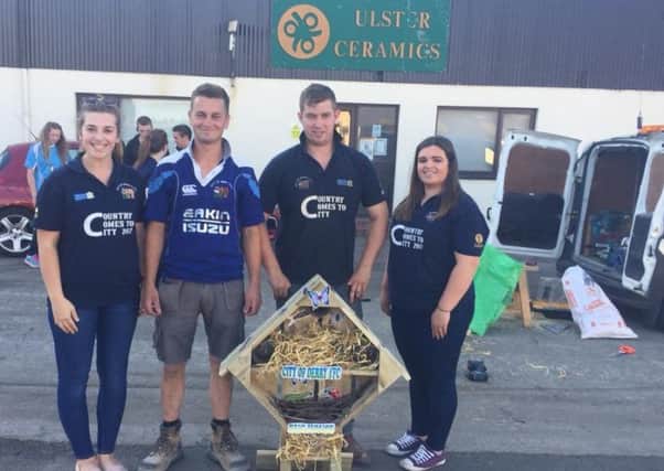 City of Derry YFC take first place in the Co Londonderry Build It heat