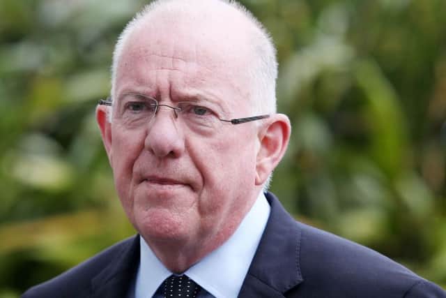 Irish Justice Minister Charlie Flanagan's department has responded to Finian Fallon that it is fully comitted to the Stormont House Agreement proposals on dealing with the past. Picture by Jonathan Porter/PressEye.com