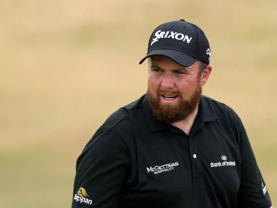 Shane Lowry during his third round at Ballyliffin