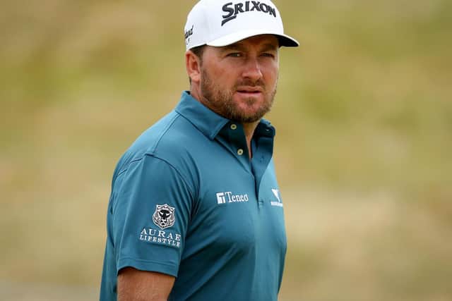 Graeme McDowell during the fourth round of the Irish Open