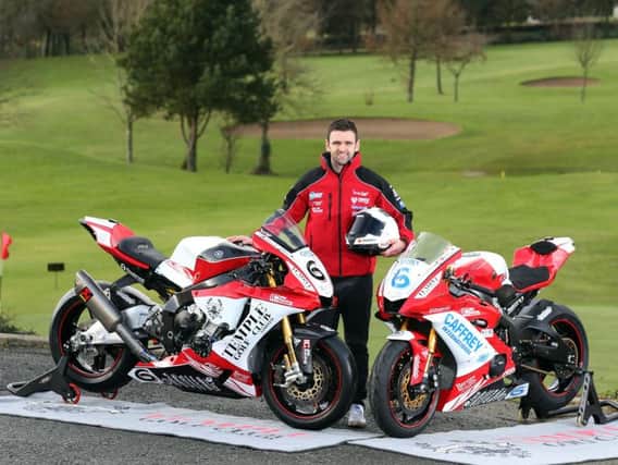 William Dunlop joined the Temple Golf Club Yamaha team in a full-scale set-up for 2018 after riding Tim Martin's Yamaha machines last year.