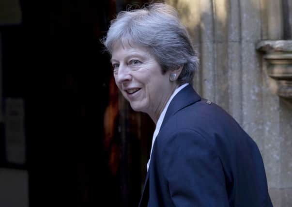Prime Minister Theresa May. Photo credit: Steve Parsons/PA Wire