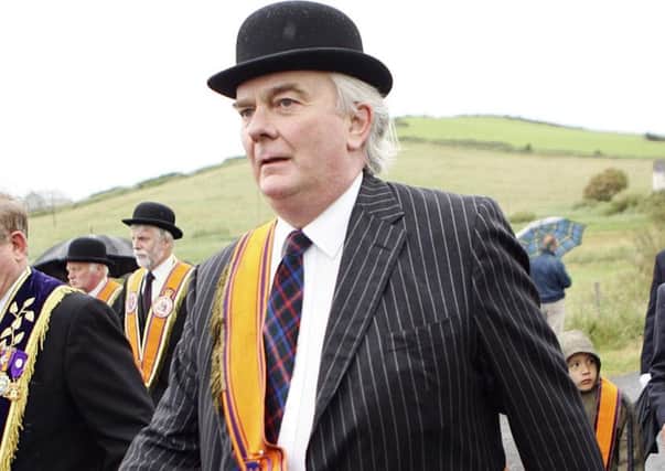 Lord Laird on parade in Rossnowlagh, Co Donegal. The life peer and former Ulster Unionist has died, aged 74