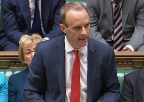 The long-awaited Brexit white paper is revealed to MPs by Exiting the EU Secretary Dominic Raab in the House of Commons, on July 12. 
Photo: PA Wire