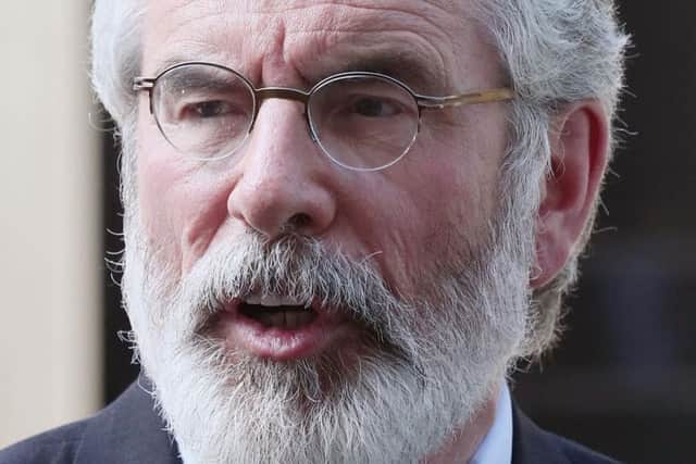 Ex-Sinn Fein president Gerry Adams