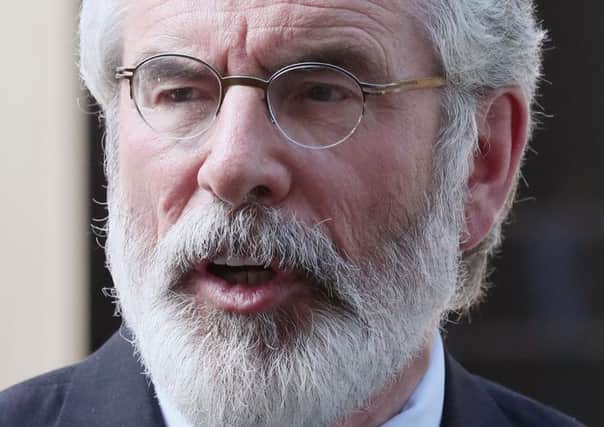 Ex-Sinn Fein president Gerry Adams