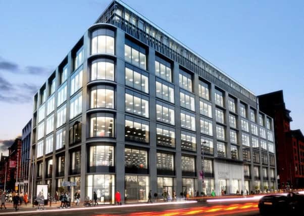 The awaited increase in office space in Belfast is seen as a positive factor for the commercial property sector