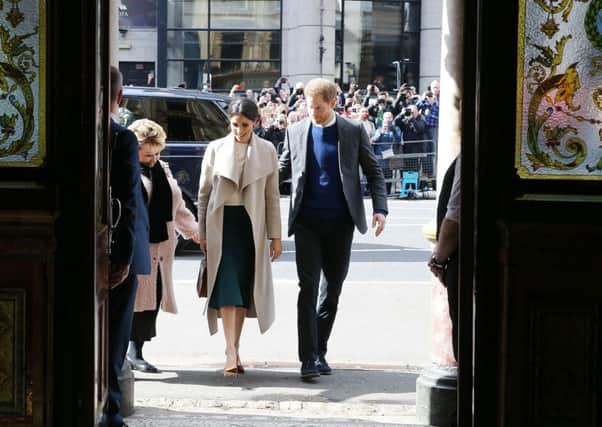 Meghan Markle and Prince Harry visited the Crown Bar in Belfast in March this year