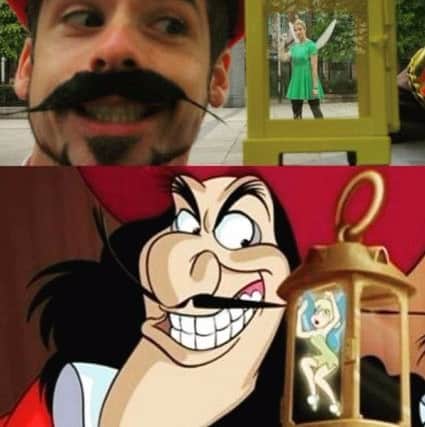 A tribute to Tinkerbell and Captain Hook
