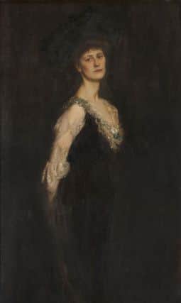 The portrait of Constance Countess Markievicz (1901) by Boleshaw von Szankowski which has been gifted to the UK Parliament by the Irish Parliament. Pic: Estate of Boleslaw von Szankowski/PA Wire