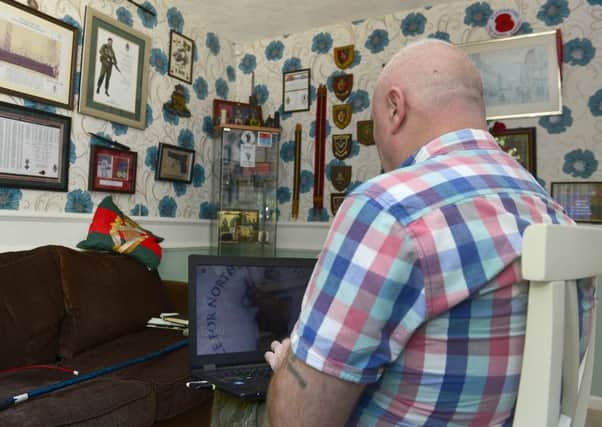 Jim from the Northern Ireland Veterans Association sought help for PTSD