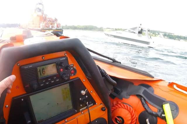 Larne RNLI assist motor vessel with engine difficulties