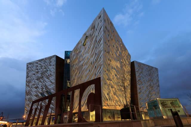 The Titanic Belfast museum. Pic by John Walton/PA Wire