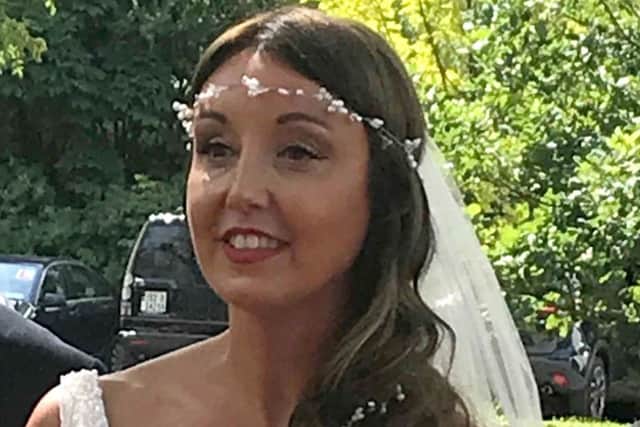 Zoe Holohan is in hospital after suffering burns to her head and hands