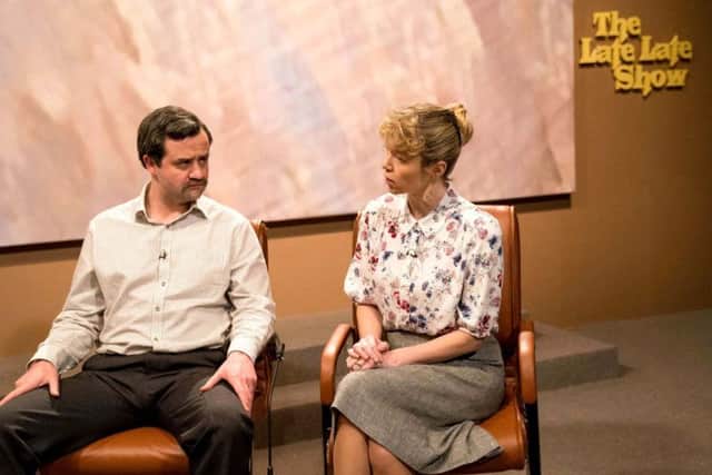 Daniel Mays and Anna Maxwell Martin as Colin and Wendy Parry in new factual drama, Mothers Day