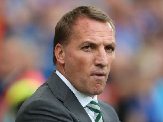 Celtic manager, Brendan Rodgers.