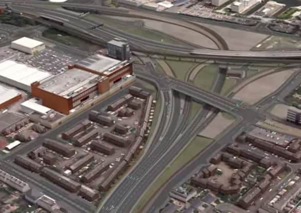 How the proposed new York Street interchange will look after the work is completed