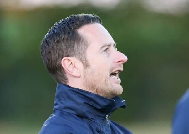 Newry City AFC manager Darren Mullen. Pic by PressEye Ltd.