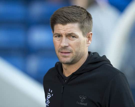 Rangers manager Steven Gerrard. Ian Rutherford/PA Wire