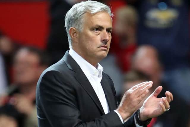 Manchester United manager Jose Mourinho