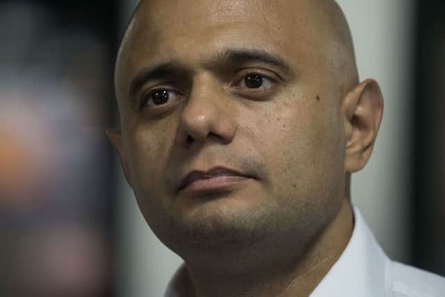 Home Secretary Sajid Javid, who has suggested that Jeremy Corbyn should quit as Labour leader over the controversy