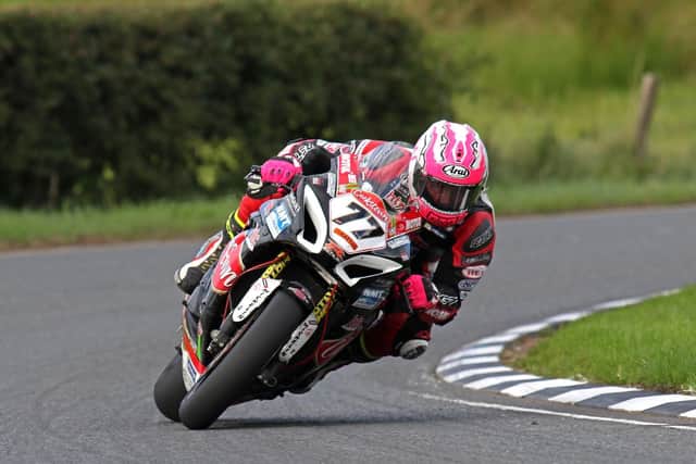 Davey Todd sustained 'suspected fractures' in a crash in the Superbike race.