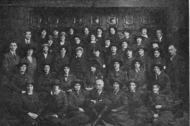Most of the Serbian Relief Fund Unit No 3 were women