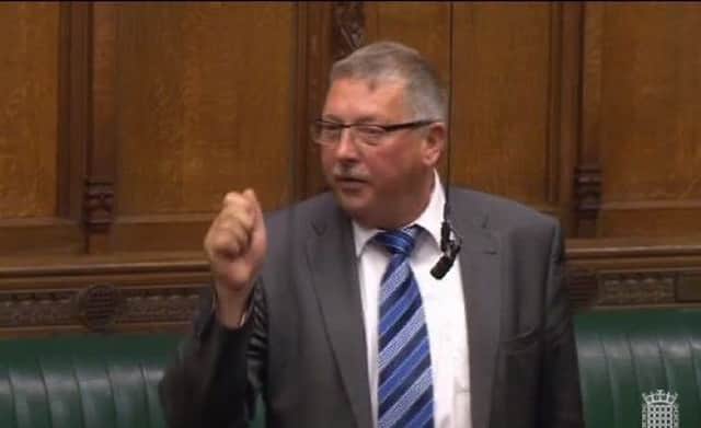 DUP MP Sammy Wilson says the Brexit secretary was right to advise traders to seek advice from Dublin in the event of a 'no deal'.