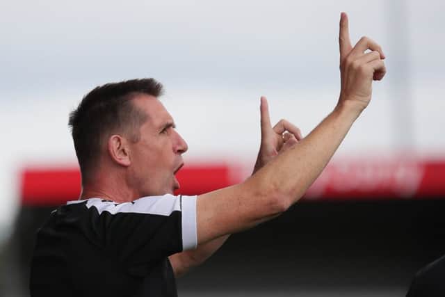 Crusaders boss Stephen Baxter. Pic by Pacemaker.