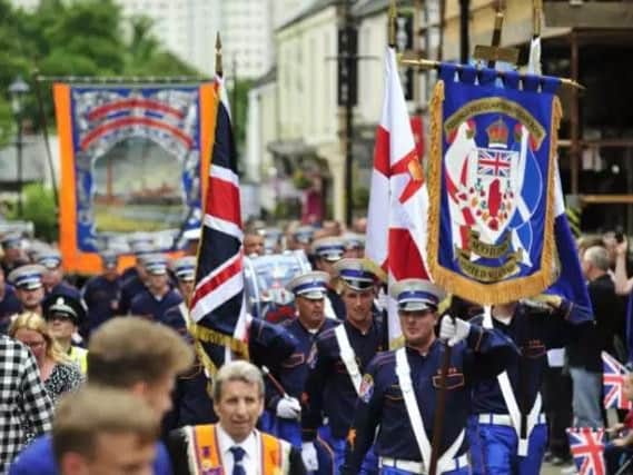 The Orange Order have cancelled a planned walk after a dispute over the route. Picture: Johnston Press