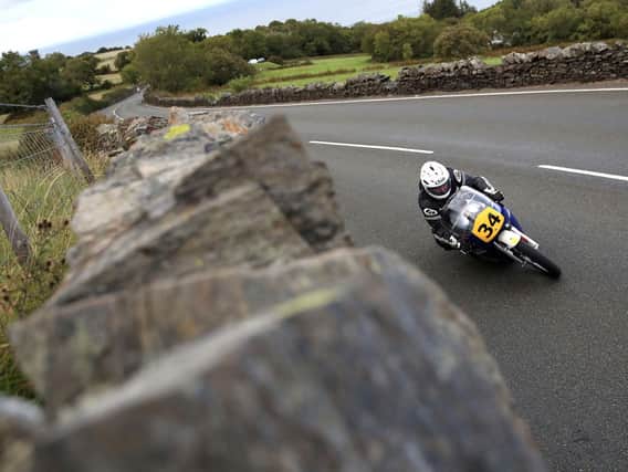 Cumbrian Alan 'Bud' Jackson was critically injured following a crash during practice on Thursday evening for the Classic Senior TT.