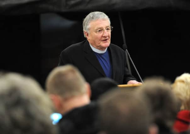 The Reverend Harold Good, a Methodist minister who has called on Sinn Fein and the DUP to resume Stormont.
 Photograph: Stephen Hamilton Presseye.com