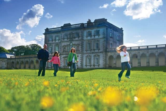 Florence Court is a truly welcoming home. The house, formerly the home of the Cole family, Earls of Enniskillen, is surrounded by a large area of parkland, garden and woodland, with breathtaking views to Benaughlin and the Cuilcagh Mountains.