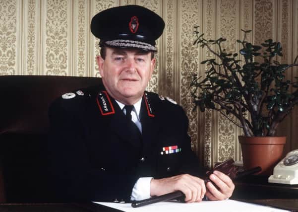 RUC chief constable Sir John Hermon wrote to the Secretary of State