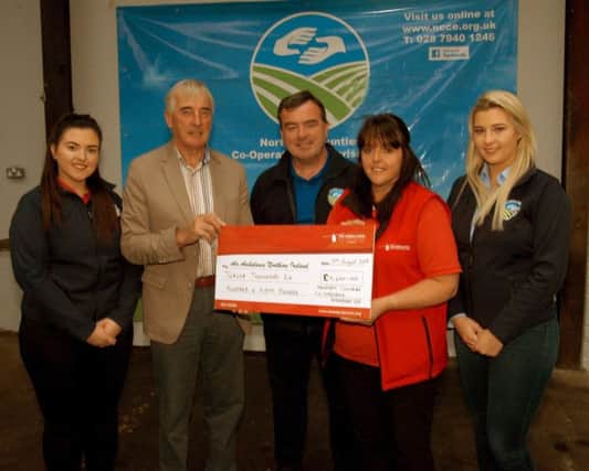 Pictured, from left to right, are Orlagh McClements (NCCE), John Joe Kearney (NCCE), Paul Coyle (NCCE General Manager), Michelle McDaid (AANI) and Louise Conn (NCCE).