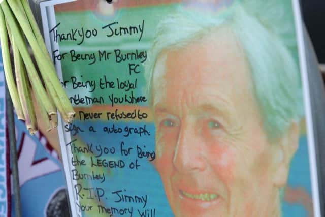 Funeral service for Burnley FC legend Jimmy McIlroy at Turf Moor