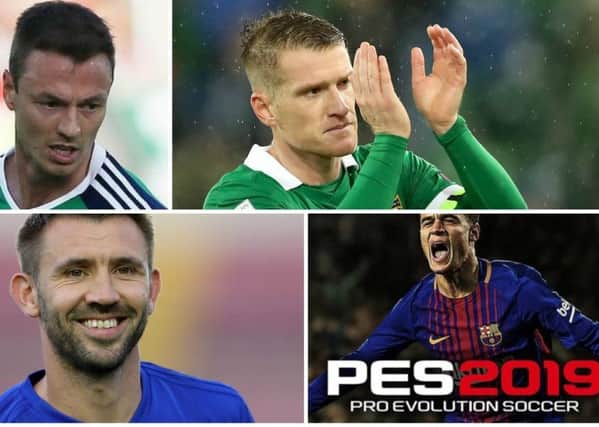 Click on the image above or link below to find out how Northern Ireland's stars rate in the newly-released Pro Evolution Soccer 2019 game