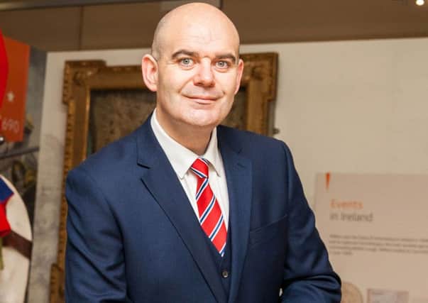 Iain Carlisle, chief executive of the Orange Order